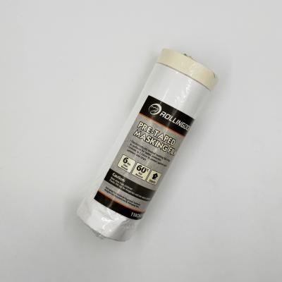 Пленка укрывная на малярной ленте RollingDog «2в1» 80499